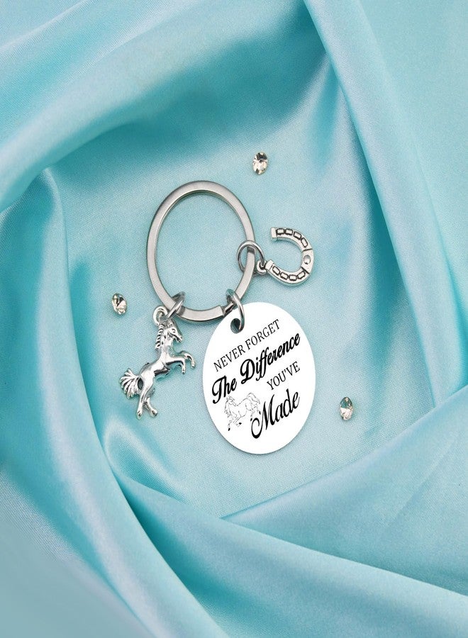 Aisity Horse Gifts for Women Stocking Stuffers for Teen Girls Cool Horse Keychain Inspirational Gift for Women Men Horses Lovers Hoss Trainer Stuff Unique Horses Decor Themed Gift Ideas - Image 2
